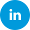 Blue LinkedIn icon